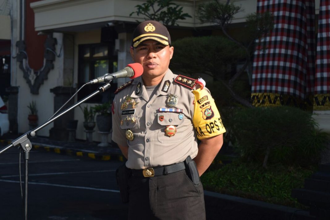 Badung Police Chief AKBP Yudith Satriya Hananta. balipicturenews.com