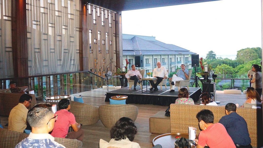 Press Conference of Movenpick Resort & Spa Executives' visit. Bali Picture News