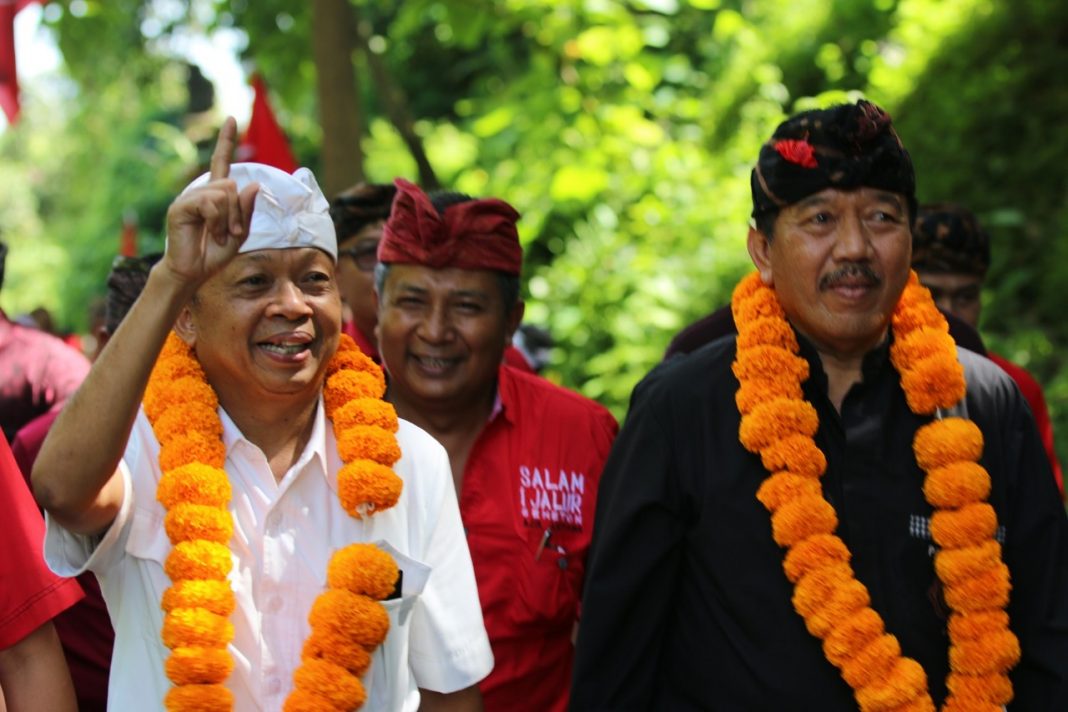 Wayan Koster (left) and Cok Ace. (Doc. IMO)