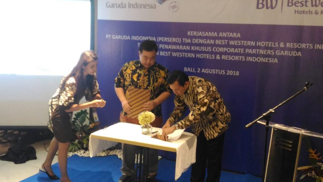 Garuda Indonesia Holds Partnership with Best Western Hotels & Resorts, Offers Benefits to Customer