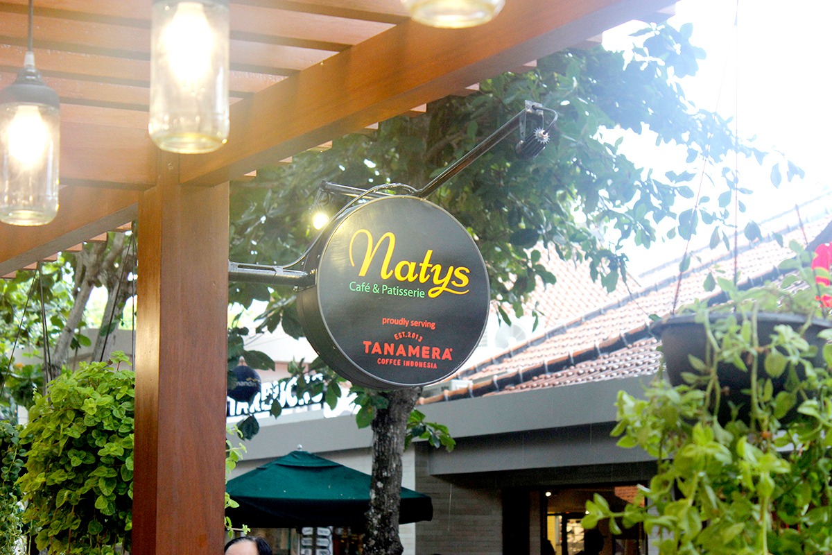 Newly opened Natys Café and Patisserie in ITDC area of Nusa Dua.