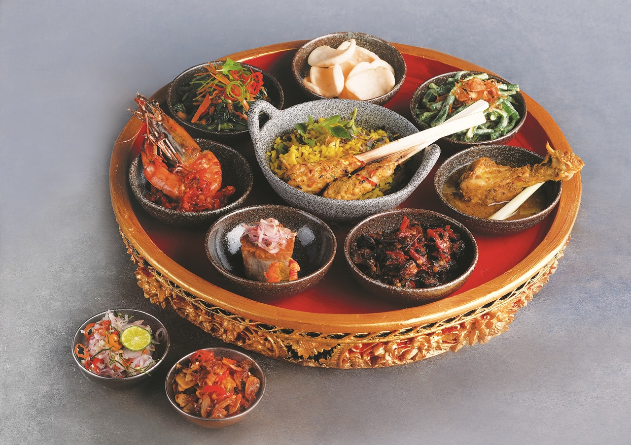 Nasi Bira menu at Manisan Bali. 