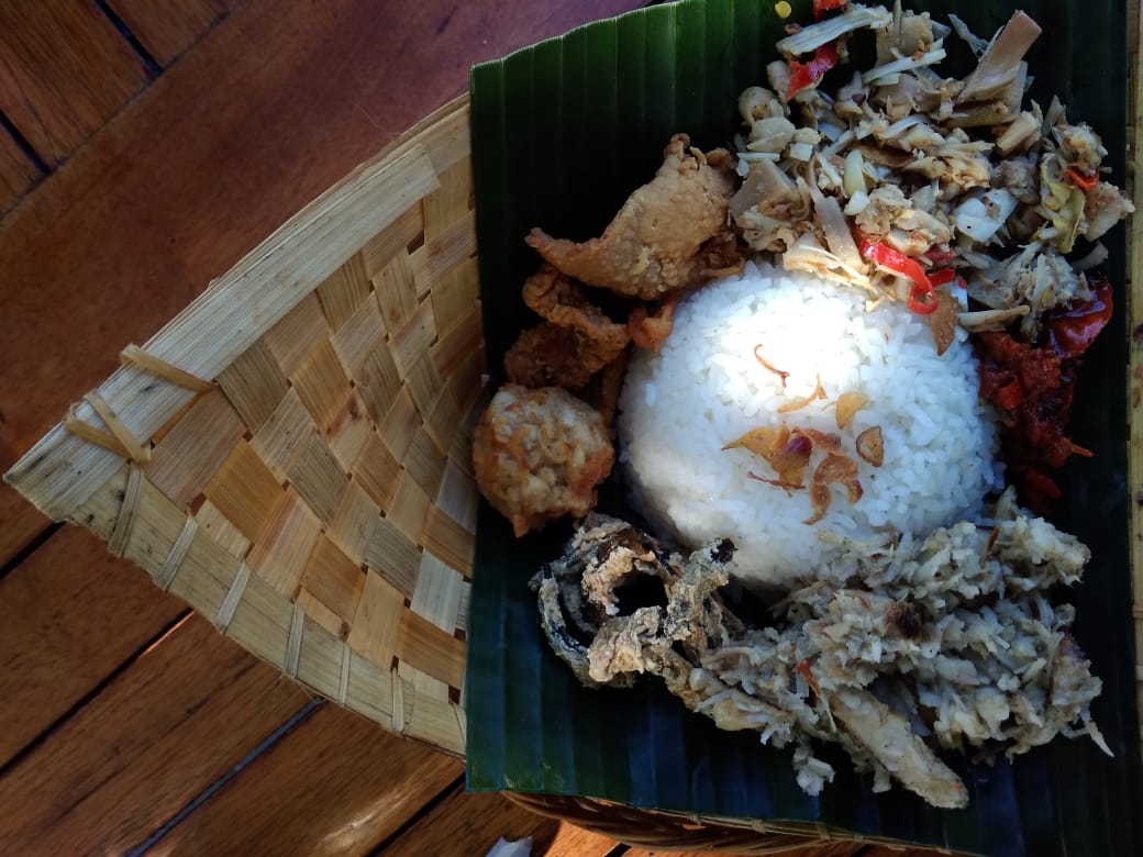 One of Warunk Cuci Mata best sellers, Nasi Tekor.