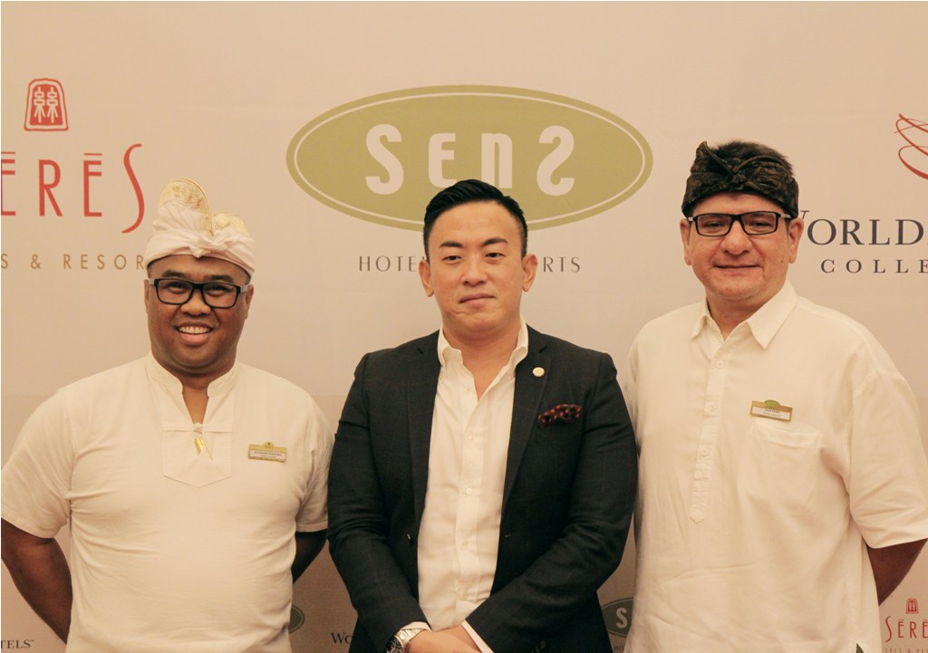 Left to right: I Nyoman Prabawa, James Koh and Sven Remo.