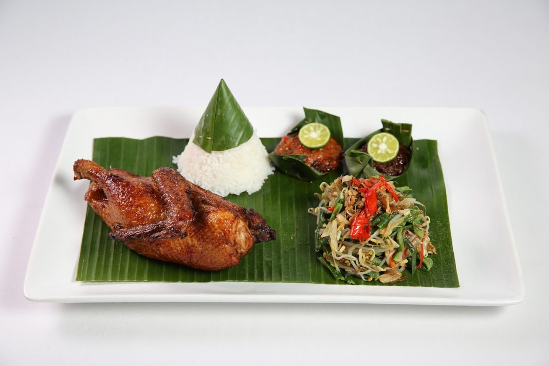 Crispy fried duck at Beach Club Restaurant.