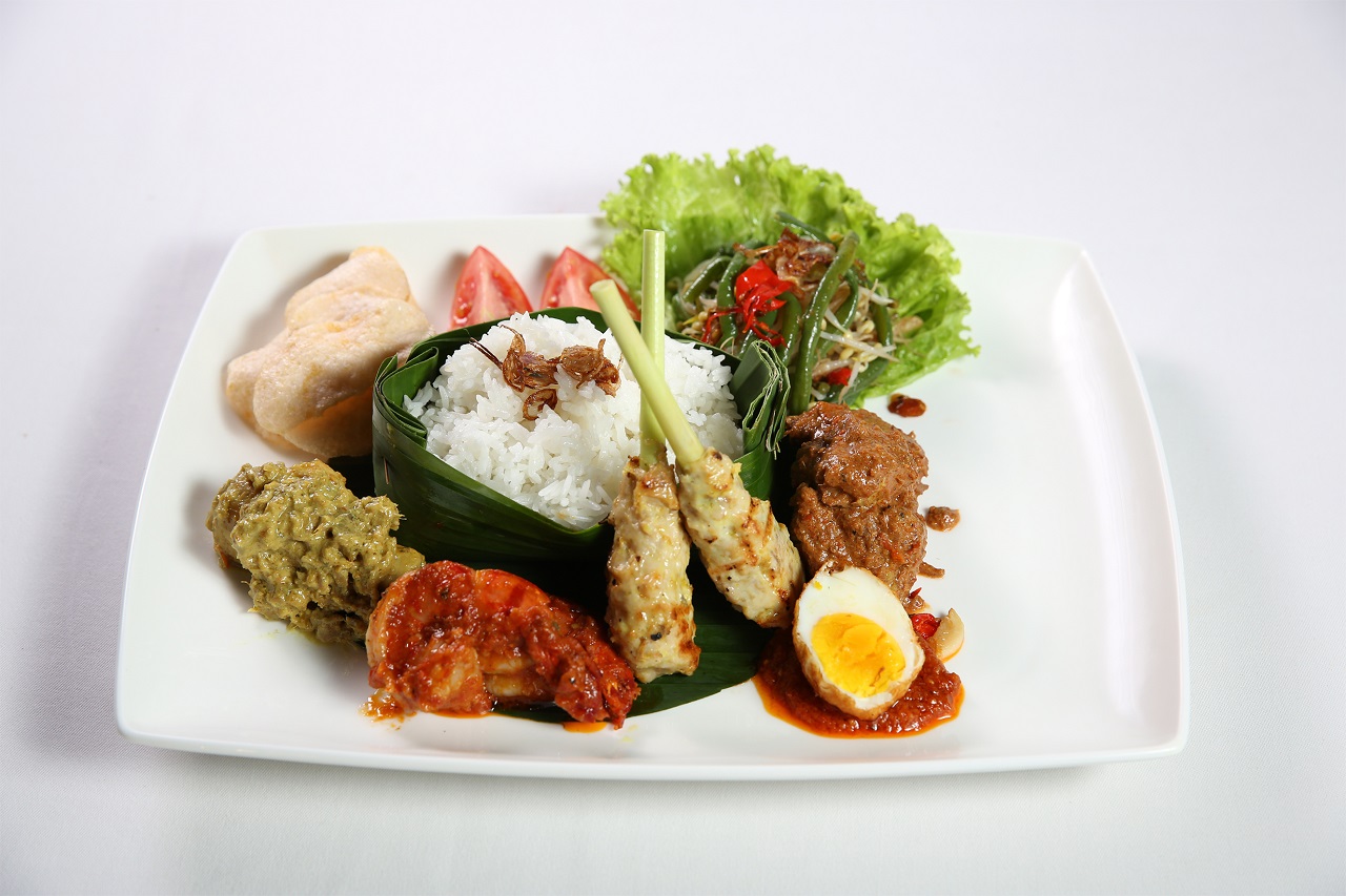Beach Club Restaurant's Nasi Campur.
