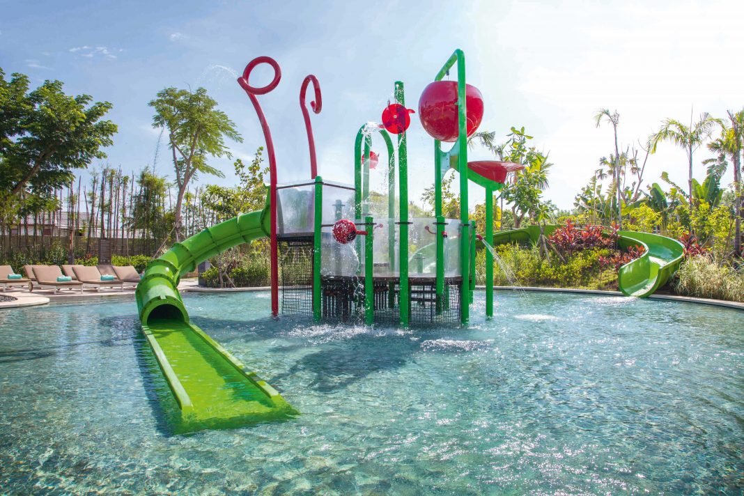 Children Pool at Mövenpick Resort & Spa Jimbaran Bali.