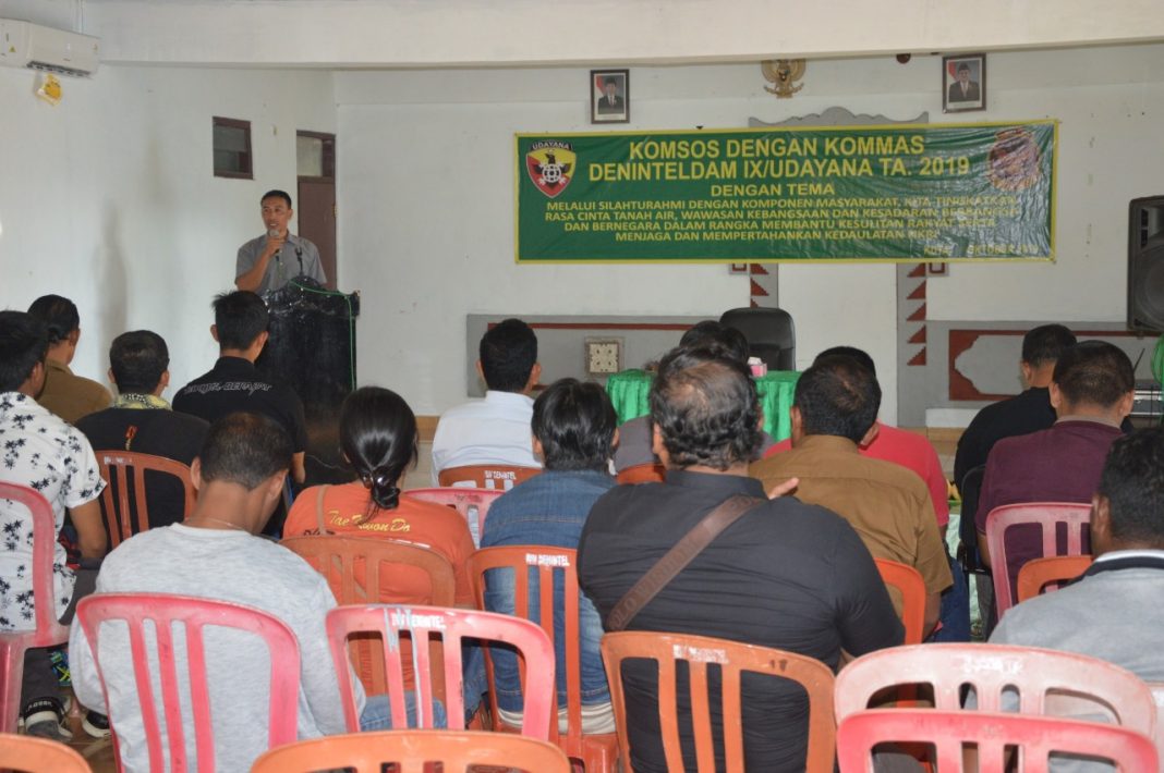 Dandenintel of Kodam IX Udayana Facilitates Local Athletes to Train for More Achievement