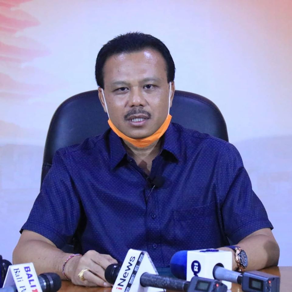 Deputy Chairman of Bali COVID-19 countermeasure acceleration team Dewa Made Indra. (Humas Pemprov Bali)