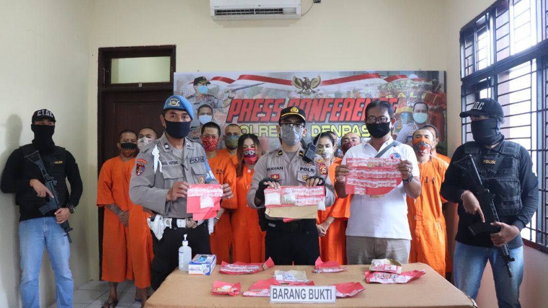 Denpasar Police Secures 30 Perpetrators of Drug Abuse during May 2020