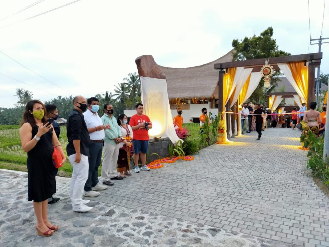 Grand Opening of The Sun Heaven, Ubud, Saturday.
