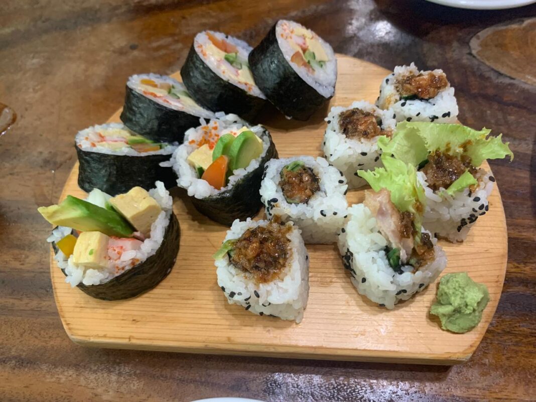 Sushi at Take Authentic Japanese Cuisine.