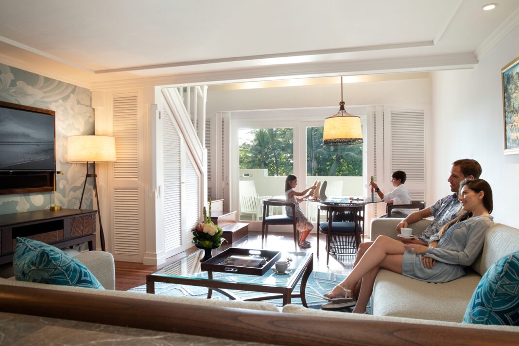 Premium Duplex Suite Family at Intercontinental Bali Resort.