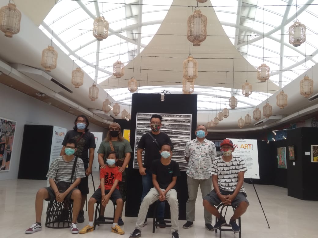 Painting exhibition at Seminyak Village, Kuta, on January 20 to February 21.