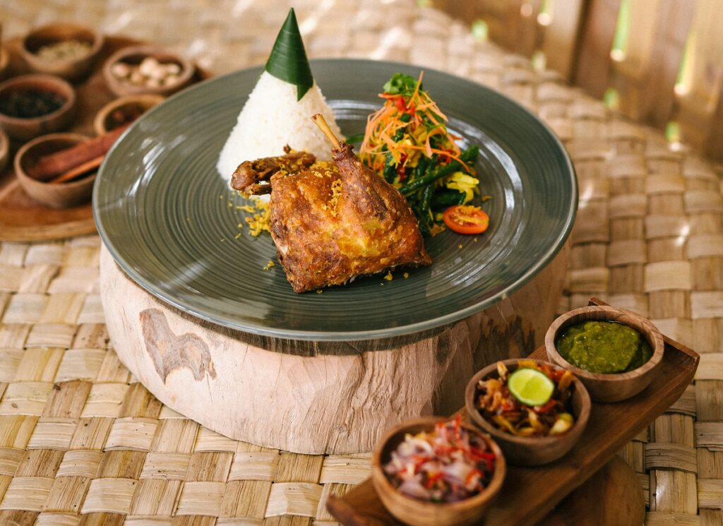 Kayon’s Juicy Duck at The Kayon Jungle Resort, Ubud