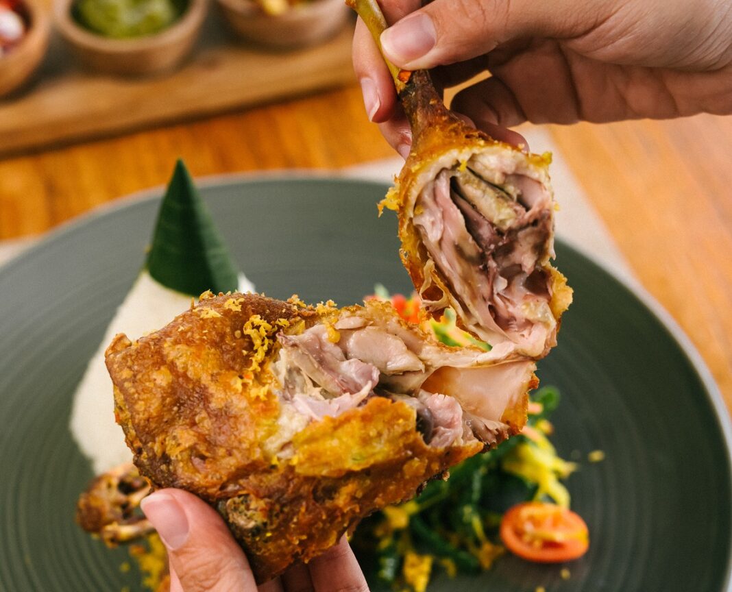 Kayon’s Juicy Duck at The Kayon Jungle Resort, Ubud
