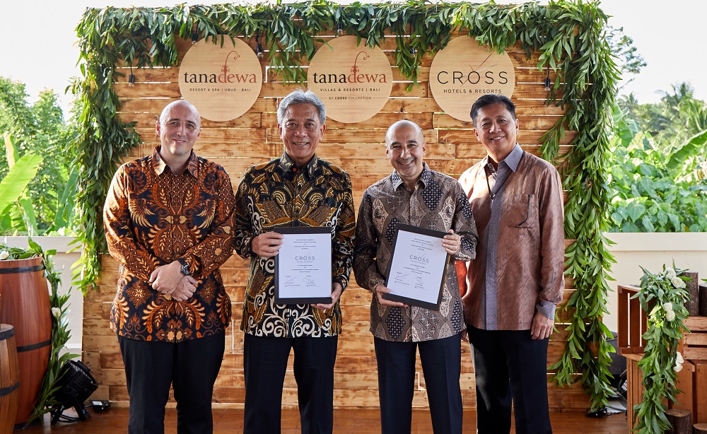 Tanadewa Resort & Spa Ubud and Cross Hotels & Resorts Join Partnership
