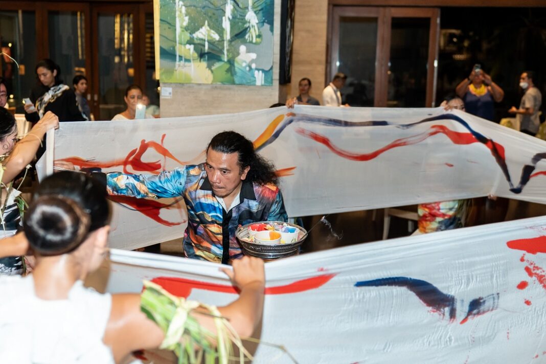 The Journey of Happiness: Art Exhibition by John Martono at Conrad Bali
