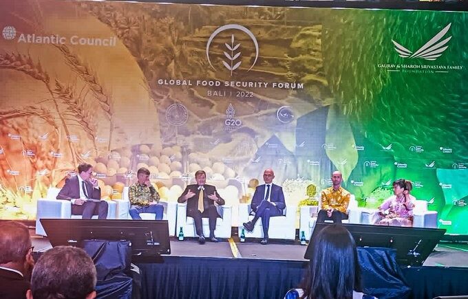 SOS Founder Mr Bo H Holmgreen at Global Food Security Forum