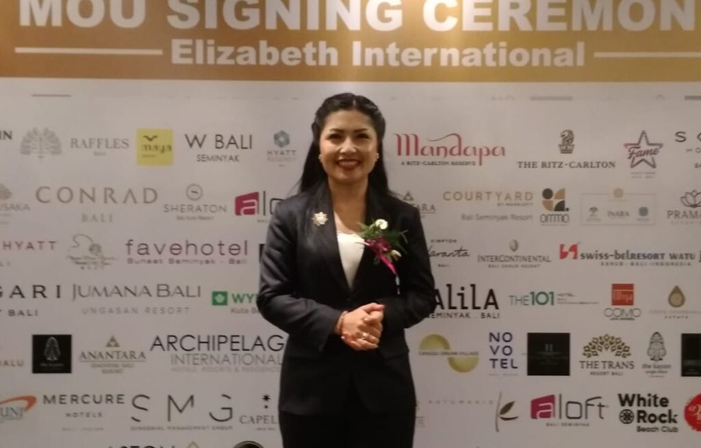 Director of Elizabeth International Putu Sri Budani.