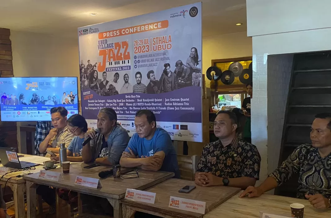 Press Conference of UVJF 2023 in Denpasar on Friday (7/21/2023).