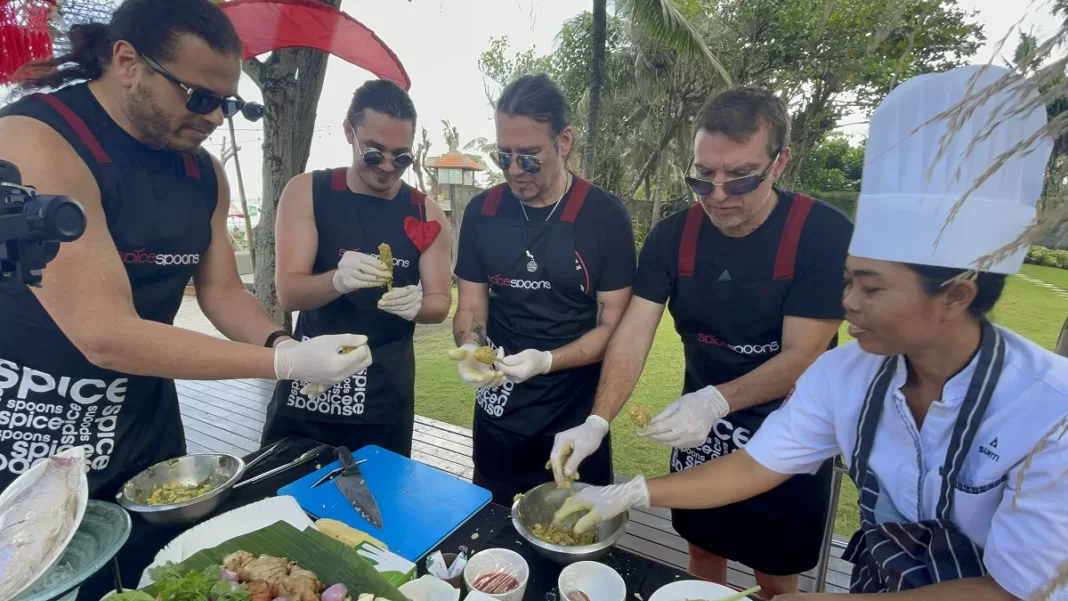 Four Rockers Cooking class at Anantara Seminyak