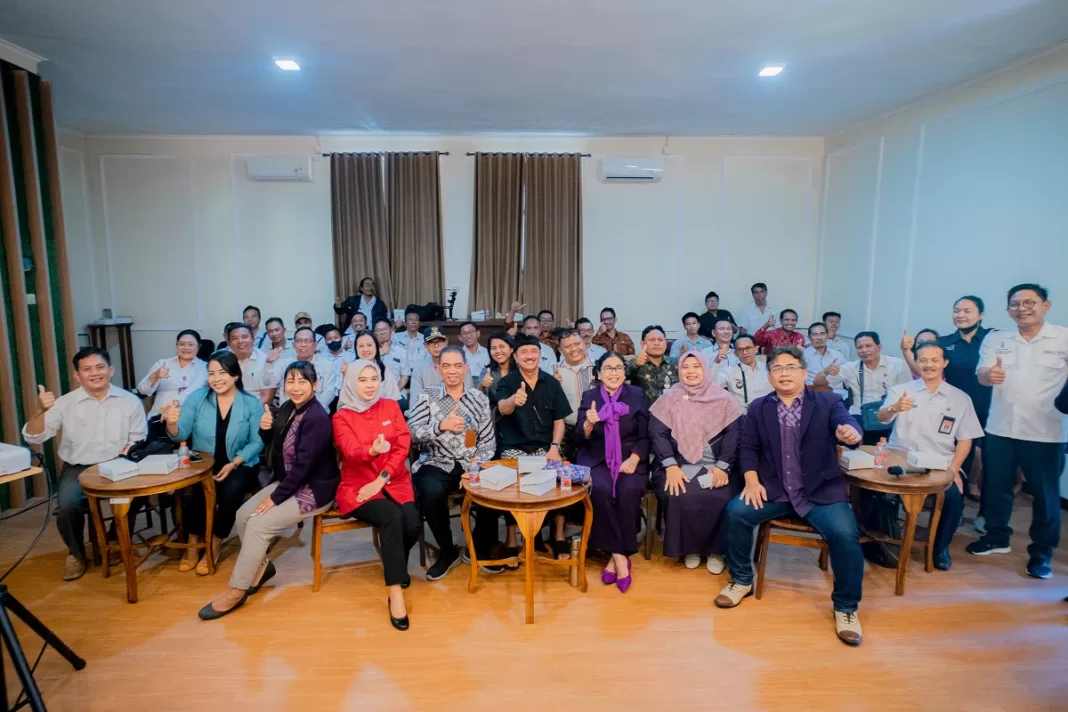 Launching of The DeWiKu app at the Bali Tourism Media Center, the Bali Tourism Office, on Wednesday (8/9/2023).