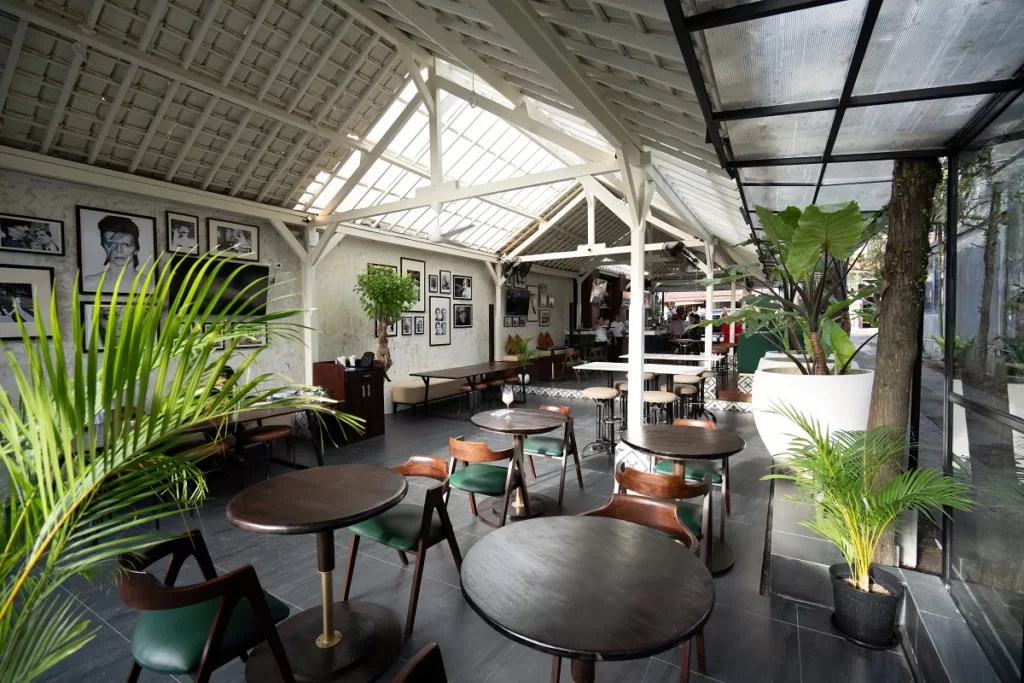 The Beer Garden at The Blue Door Ubud