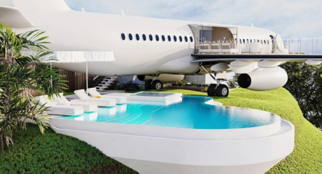 Geometrium Design Studio Expands Architectural Pursuits to Bali, Turns a Private Jet into a Luxury Living