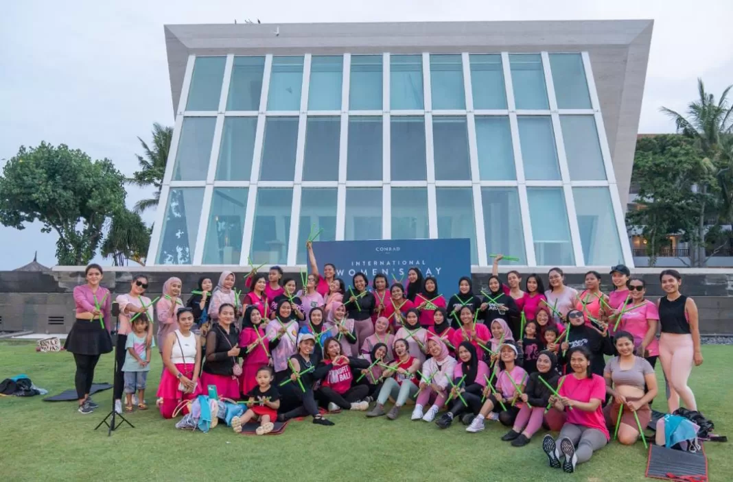 Conrad Bali Celebrates International Women’s Day with an Innovative and Inclusive Fitness Event