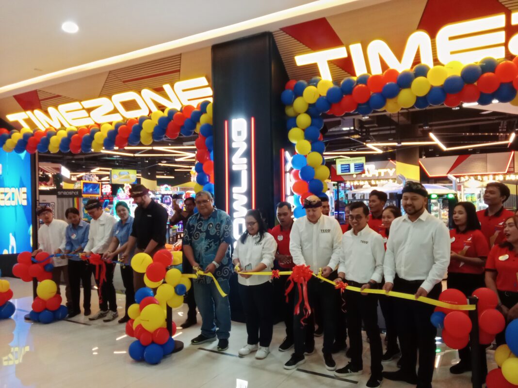 The opening of Timezone Mal Bali Galeria