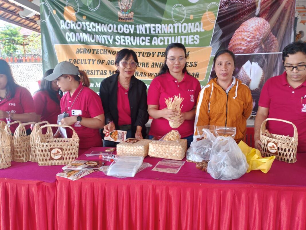 The Agrotechnology Study Program at Universitas Mahasaraswati Denpasar Forges International Collaboration with National Ilan University, Taiwan, in Sibetan Village