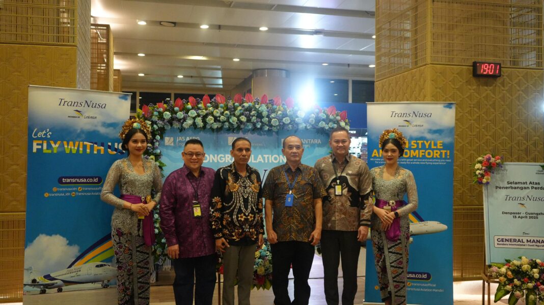 Bali Airport Adds New Flight Route to Guangzhou, China