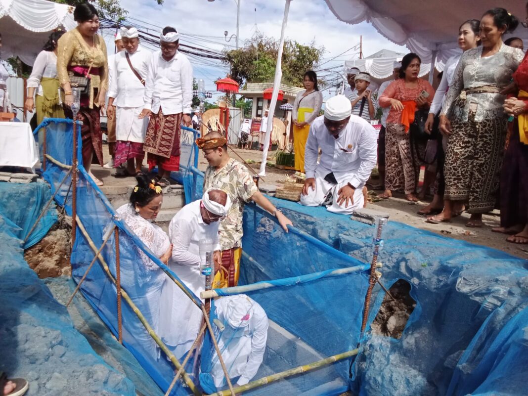 The groundbreaking ceremony of Alantara Sunset, Kuta, on Thursday (May 29, 2025).