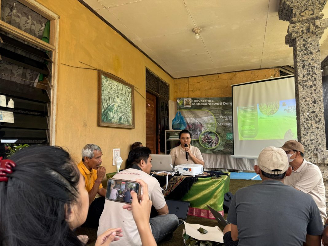 Optimizing Sustainable Rice Cultivation In Tamanbali Village, Bangli