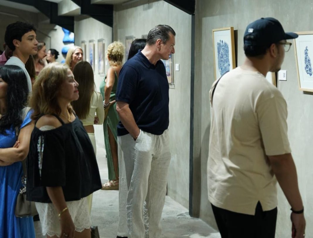 24 Artists, 84 Works, One Colour: Blue Peaceful Frequency Art Exhibition Opens in Blue Karma Creative Hub Seminyak