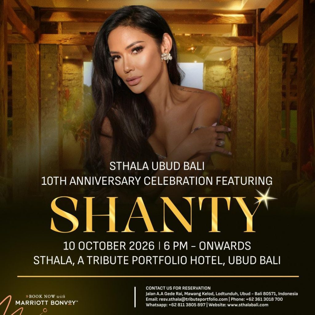 Sthala Ubud Bali 10th Anniversary: Authentic Balinese Culinary Experiences, and a Gala Dinner featuring Indonesian Diva Shanty